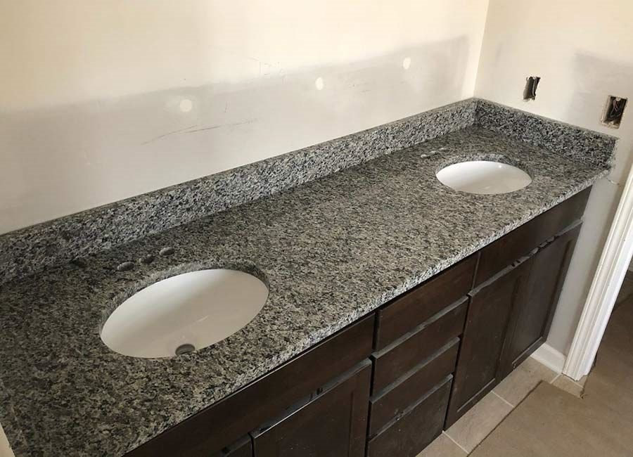 caledonia granite with backsplash caledonia granite with backsplash