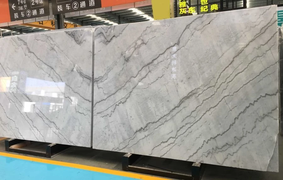 bruce grey marble slab