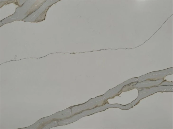 quartz calacatta gold slab