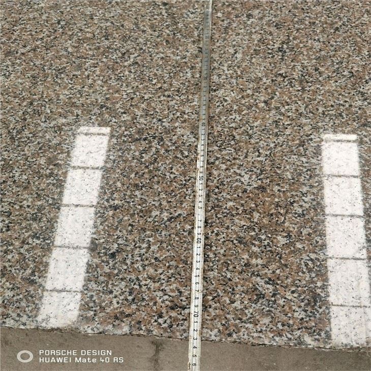 red granite stone